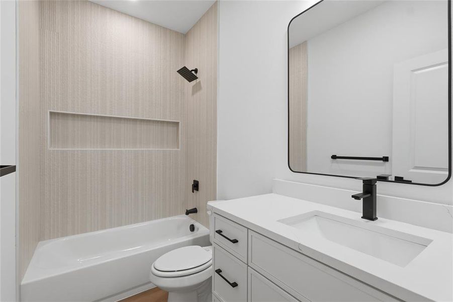 Furnished interior view inside a new home in , Dallas (Image 8). Furnished interior view inside a new home in , Dallas (Image 8).