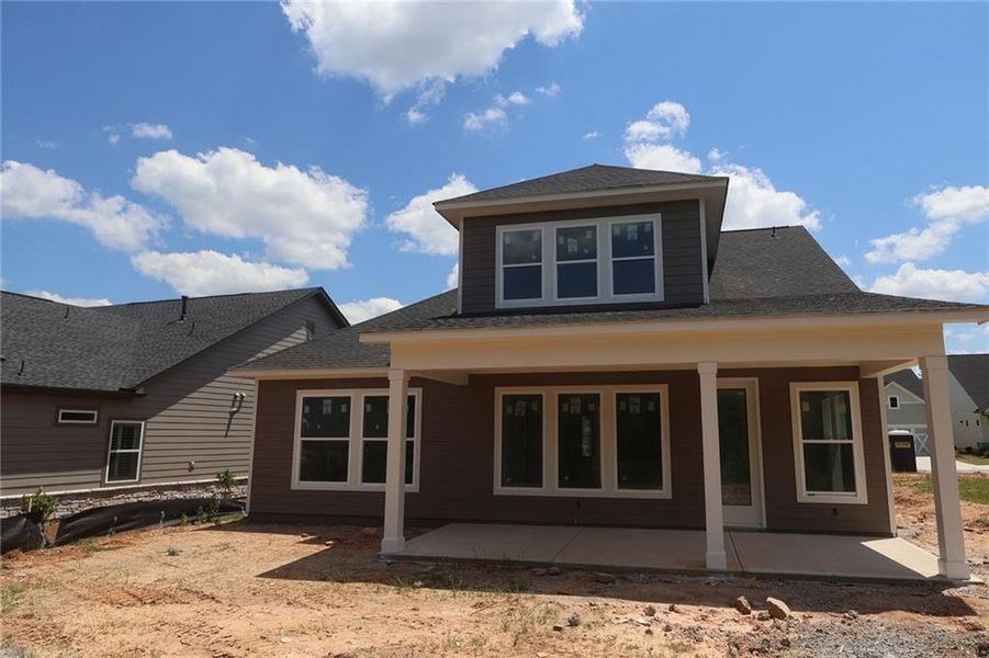 In-progress construction of a new home in Crescent Pointe at Great Sky, Canton, GA (Image 6).