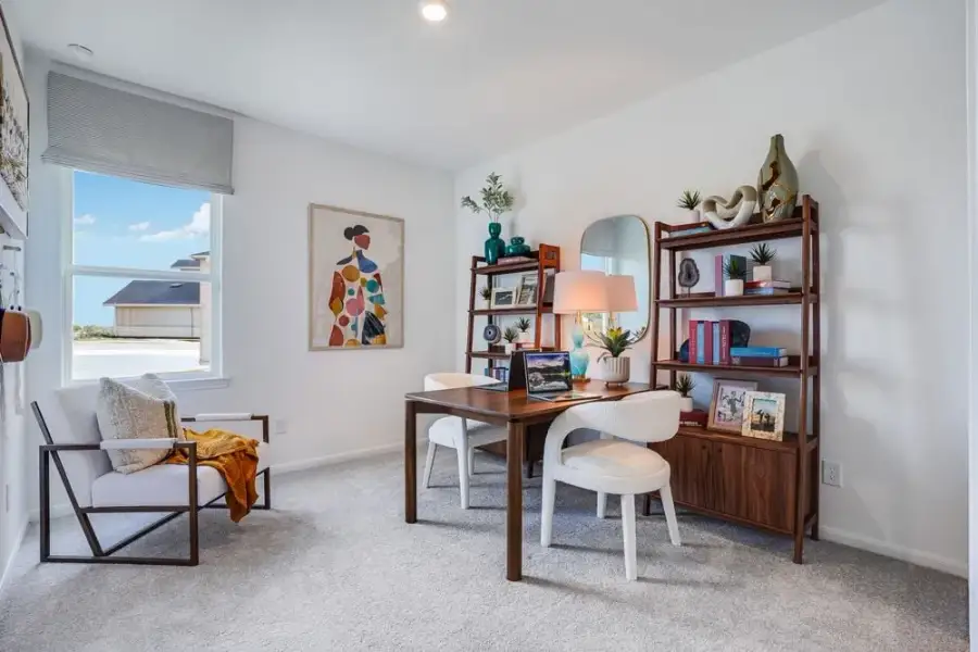 Furnished interior view inside a new home in Redbud, Hockley (Image 16).