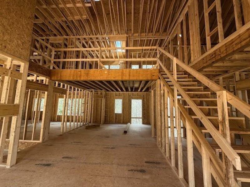 In-progress construction of a new home in , Jasper, GA (Image 7).