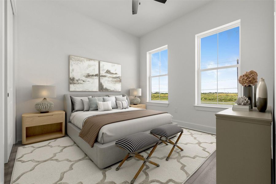 Guest bedroom 1 (Virtually Staged) Guest bedroom 1 (Virtually Staged)