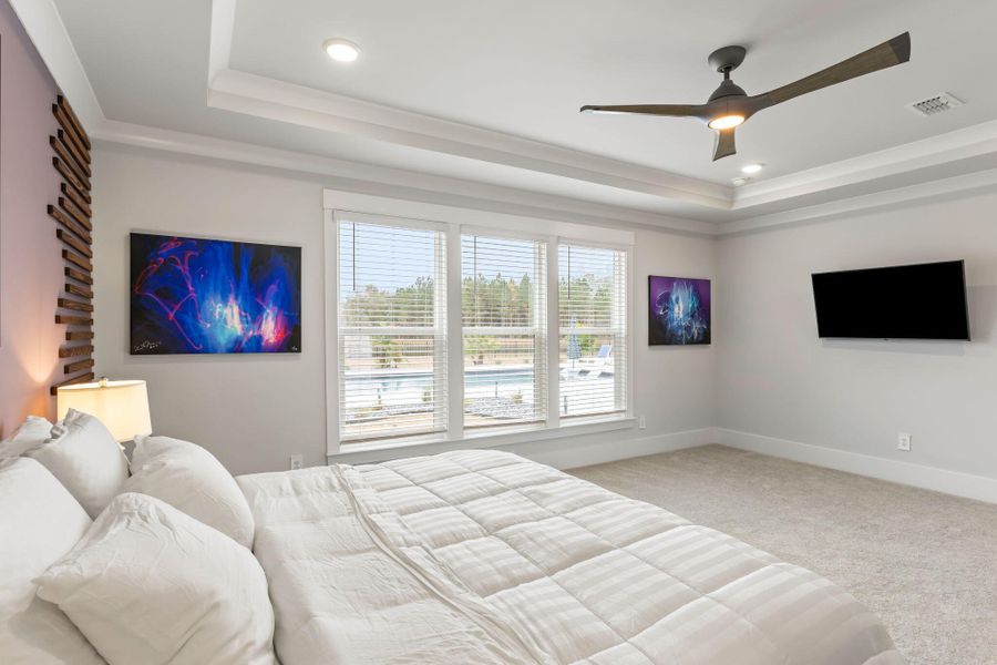 Furnished interior view inside a new home in , Johns Island (Image 14).