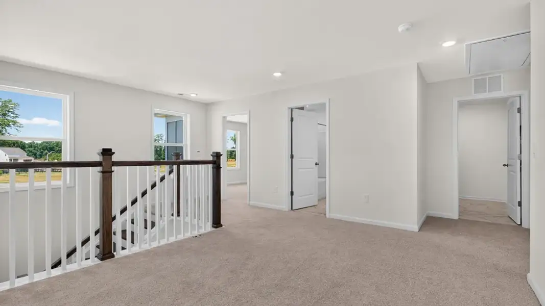 Spacious, unfurnished interior of a new home in Madden West, Fuquay Varina (Image 19).