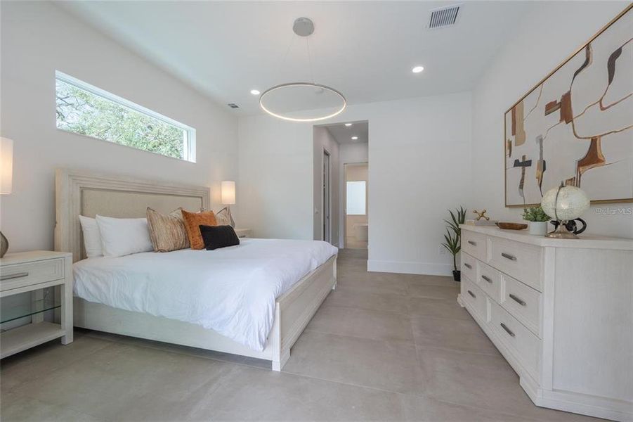 Furnished interior view inside a new home in , Sarasota (Image 8).