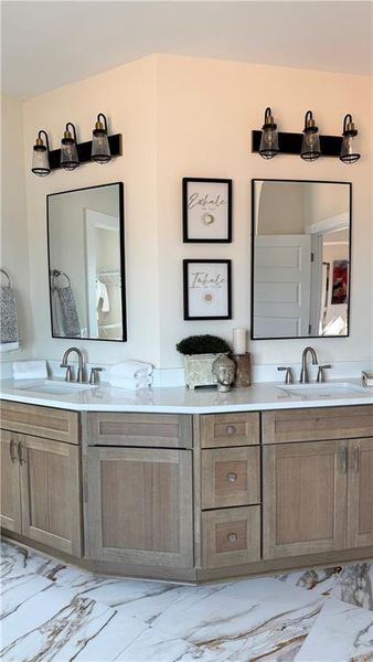 Furnished interior view inside a new home in , Atlanta (Image 28).