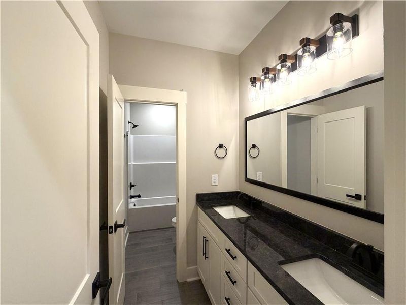 Furnished interior view inside a new home in , Conyers (Image 29).