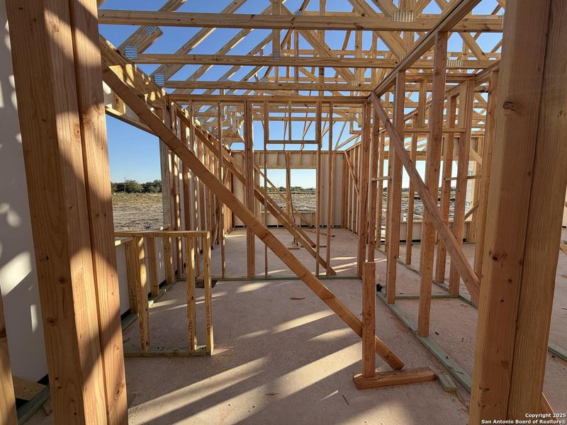 In-progress construction of a new home in Nopal Valley, San Antonio, TX (Image 20). In-progress construction of a new home in Nopal Valley, San Antonio, TX (Image 20).