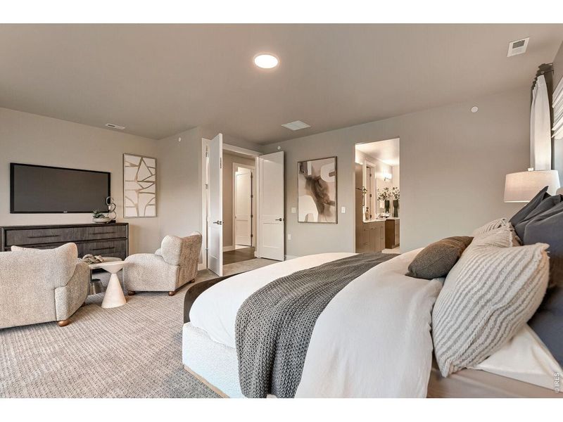 Furnished interior view inside a new home in Baseline, Broomfield (Image 34).
