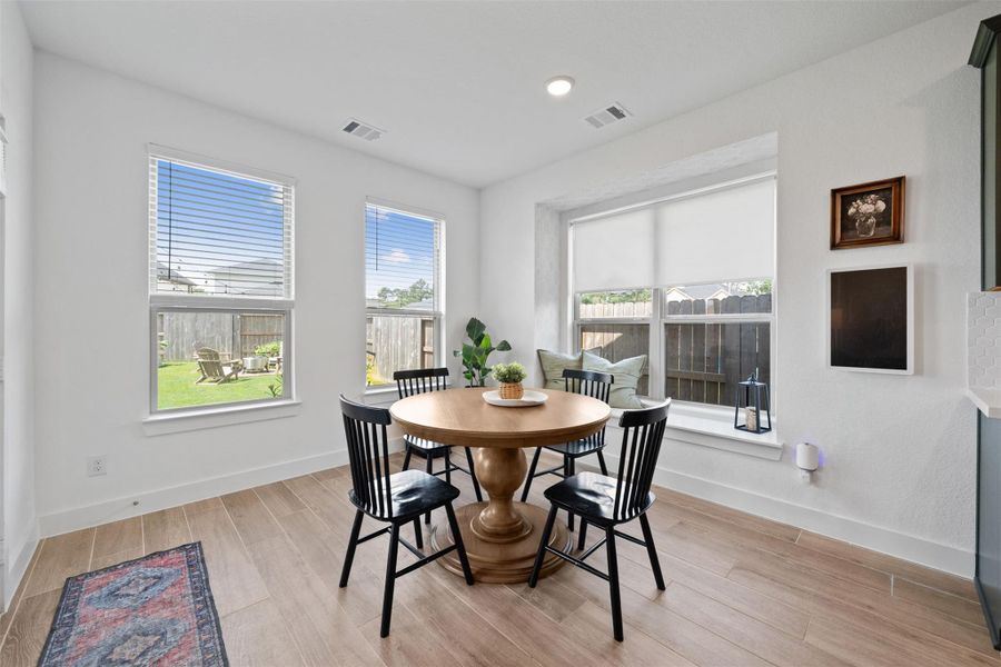 Furnished interior view inside a new home in Sorella, Tomball (Image 21).