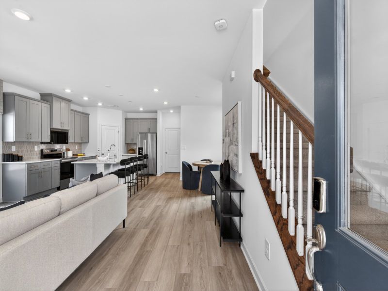 Furnished interior view inside a new home in Nolen Farm, Gastonia (Image 3).
