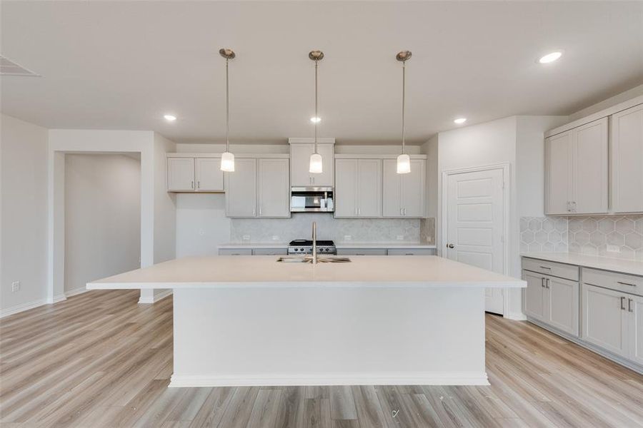 Furnished interior view inside a new home in Sutton Fields, Celina (Image 8).