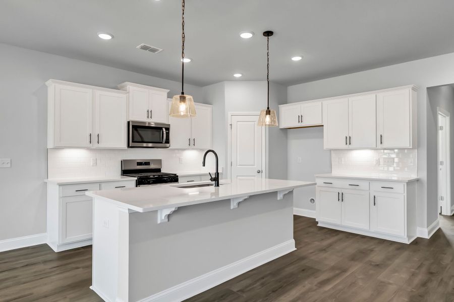 Furnished interior view inside a new home in Monroe Preserve, Chapin (Image 10).