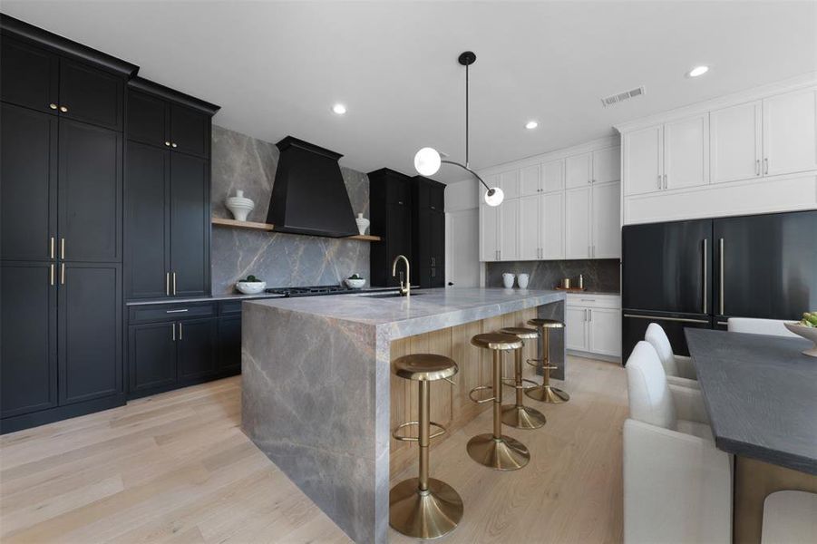 Furnished interior view inside a new home in , Dallas (Image 8).