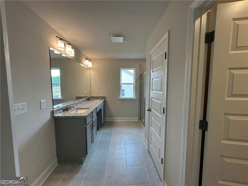 Furnished interior view inside a new home in Mulberry Summit, Flowery Branch (Image 5).