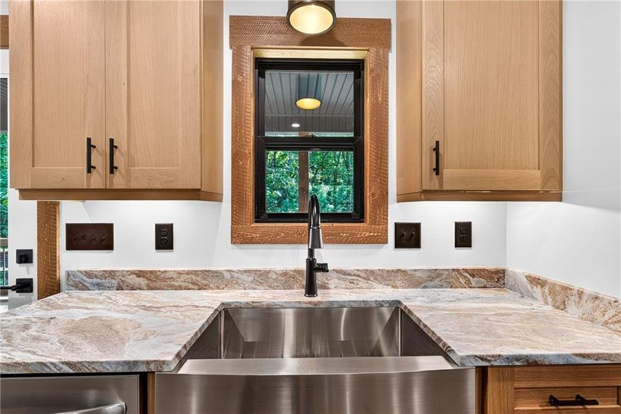 Close-up of interior finishes inside a home in , Talking Rock (Image 9). Close-up of interior finishes inside a home in , Talking Rock (Image 9).
