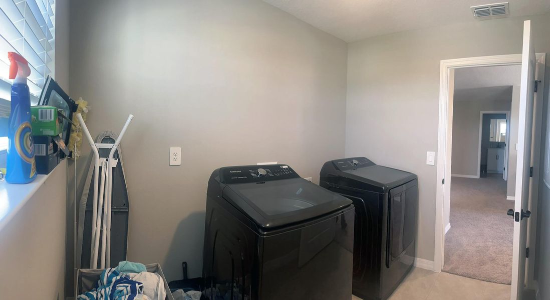 Upstairs Laundry Room