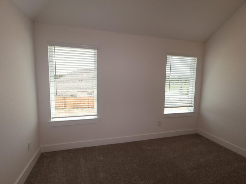 Spacious, unfurnished interior of a new home in Hallimore Ranch, Rosenberg (Image 28). Spacious, unfurnished interior of a new home in Hallimore Ranch, Rosenberg (Image 28).