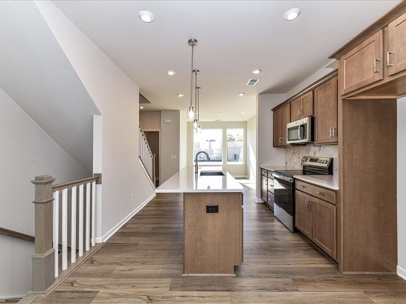Furnished interior view inside a new home in Southmont, Charlotte (Image 7).