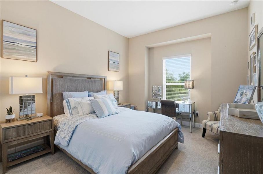 Furnished interior view inside a new home in Esplanade at Artisan Lakes, Palmetto (Image 38).