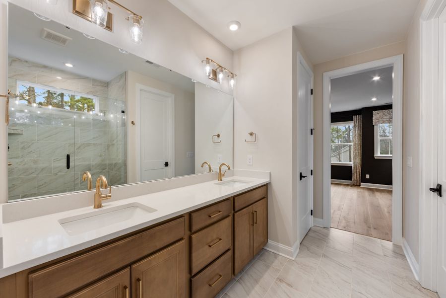 Representative furnished interior of a home built from the Marquis by Tri Pointe Homes in Ascend, Charlotte (Image 20).