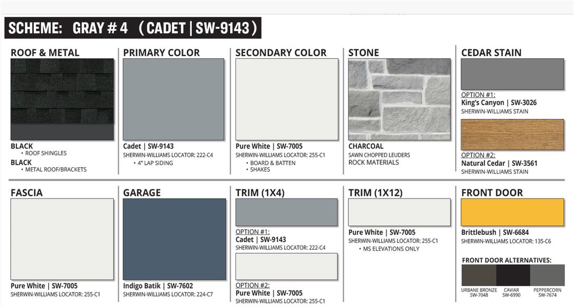 Sample of building materials used in homes in Goodnight Ranch, Austin (Image 20). Sample of building materials used in homes in Goodnight Ranch, Austin (Image 20).