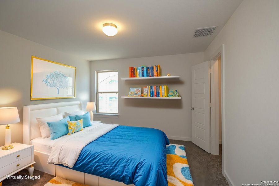 Furnished interior view inside a new home in Paloma Park, Converse (Image 8). Furnished interior view inside a new home in Paloma Park, Converse (Image 8).