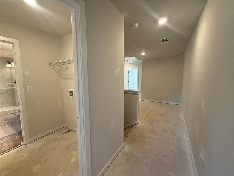 In-progress construction of a new home in The Towns at Auburn Station East, Auburn, GA (Image 27).