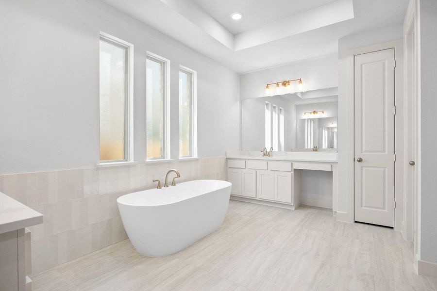 Furnished interior view inside a new home in Nolina, Georgetown (Image 13).