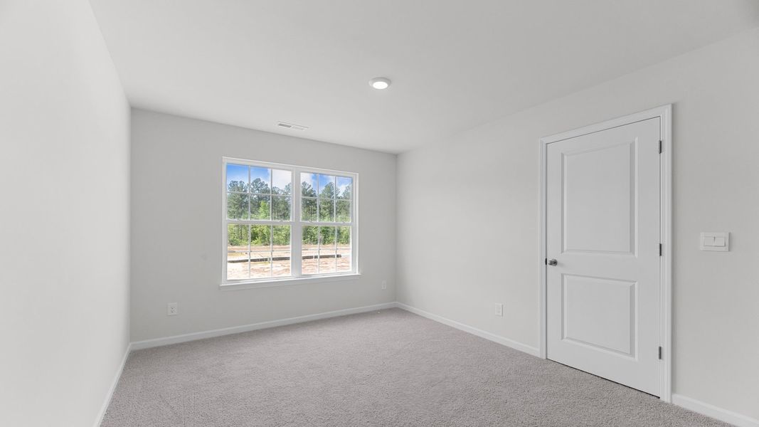 Spacious, unfurnished interior of a new home in Beaver Dam Crossing, Bailey (Image 22). Spacious, unfurnished interior of a new home in Beaver Dam Crossing, Bailey (Image 22).