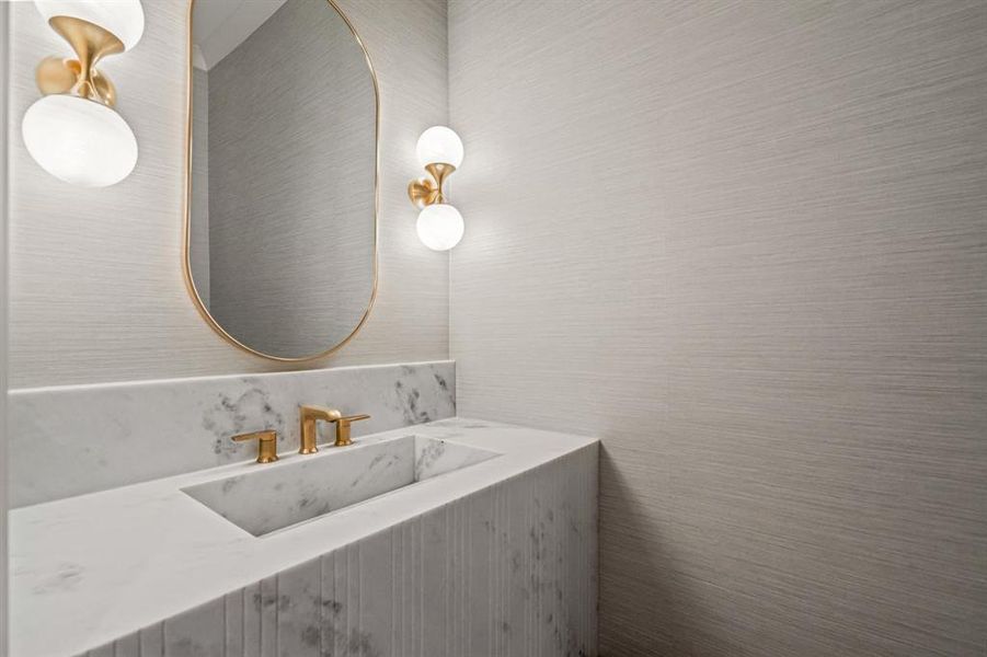 Close-up of interior finishes inside a home in , Fort Worth (Image 20).