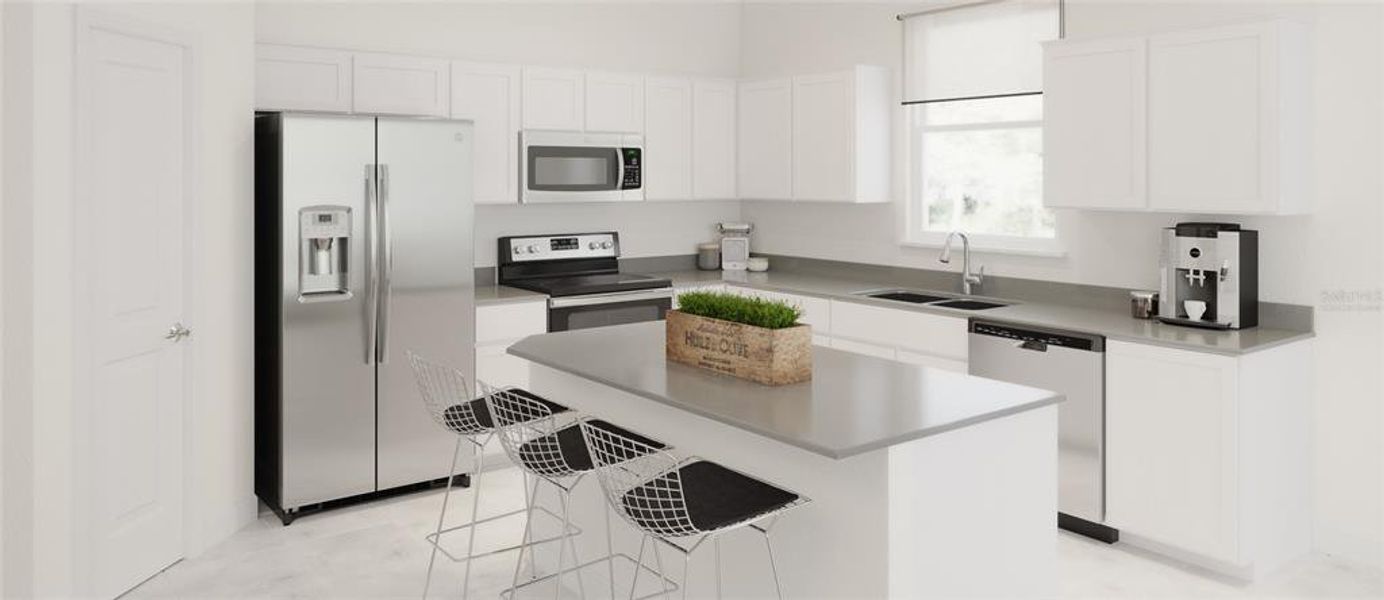 Furnished interior view inside a new home in Astonia: Estate Collection, Davenport (Image 7).