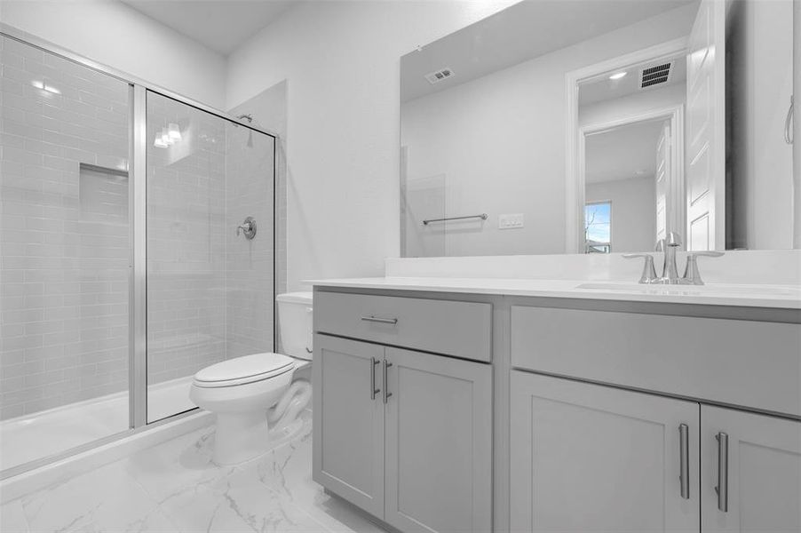 Furnished interior view inside a new home in Aster Park, McKinney (Image 6).