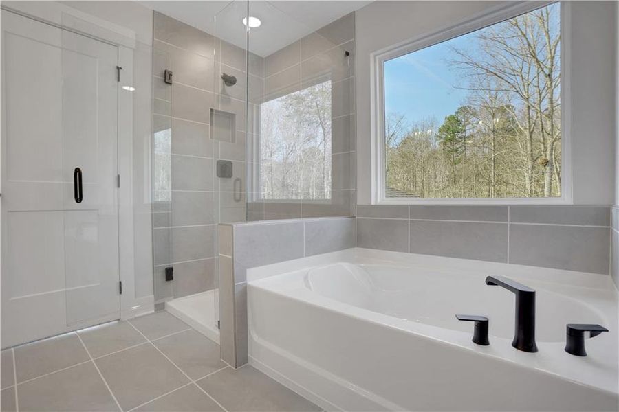 Furnished interior view inside a new home in Marble Tree, Ball Ground (Image 11).