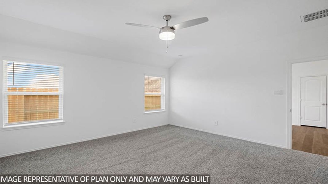 Spacious, unfurnished interior of a new home in Sunterra, Katy (Image 18).