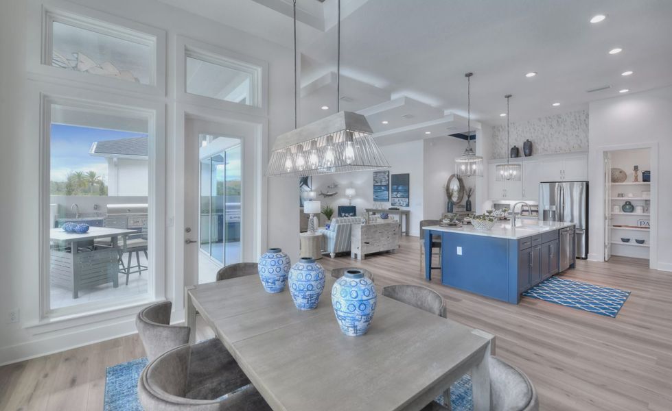 Furnished interior view inside a new home in Mosaic, Daytona Beach (Image 20).