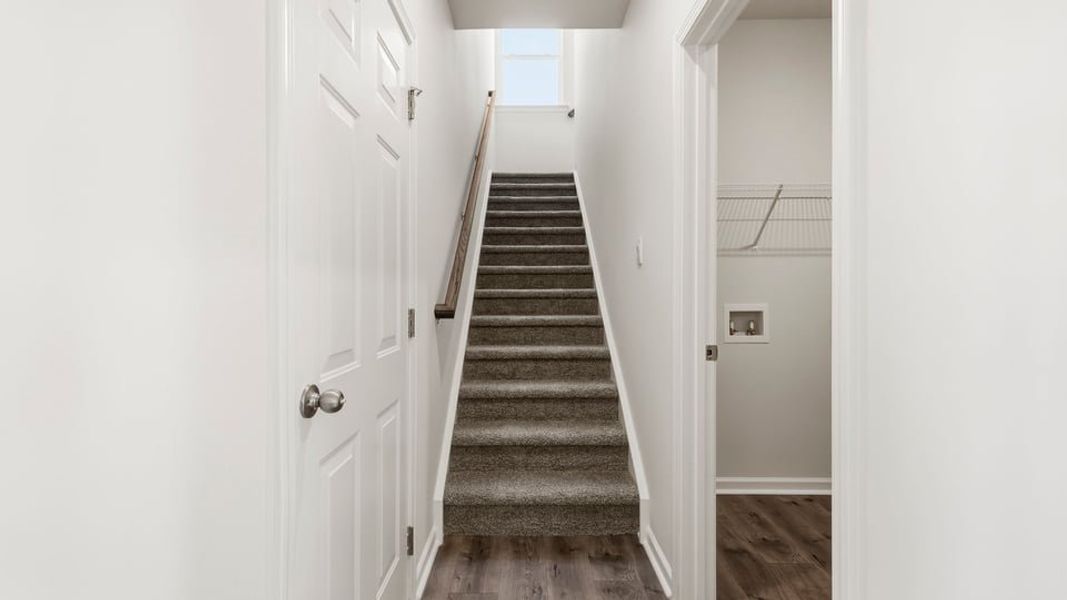 Spacious, unfurnished interior of a new home in Blue Ridge Trail, Fountain Inn (Image 27).