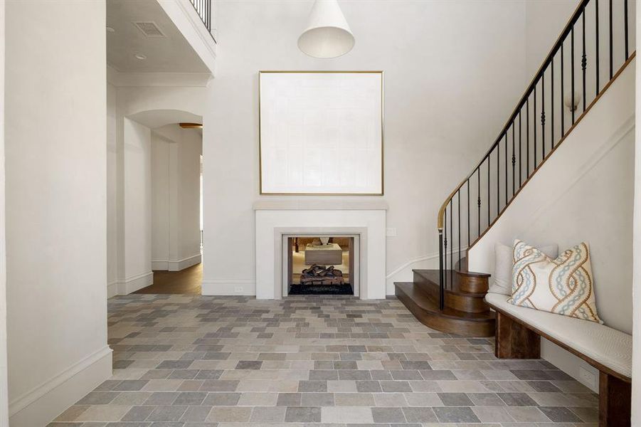 Furnished interior view inside a new home in , Frisco (Image 33).