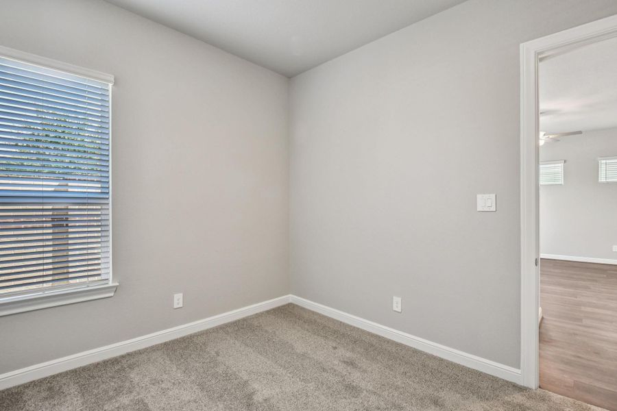 Spacious, unfurnished interior of a new home in Spring Brook Village - Luxe Series, Houston (Image 24).