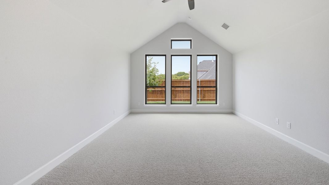 Spacious, unfurnished interior of a new home in Mustang Lakes, Celina (Image 21).