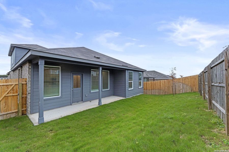 Exterior details and patio area of a home in Grace Valley, Marion (Image 2). Exterior details and patio area of a home in Grace Valley, Marion (Image 2).