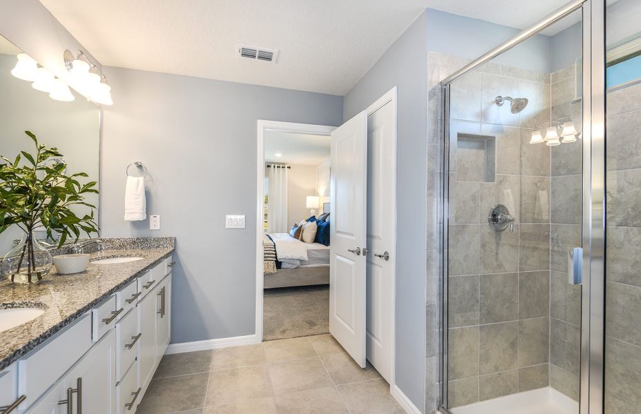 Owner's Bath with Dual Sinks