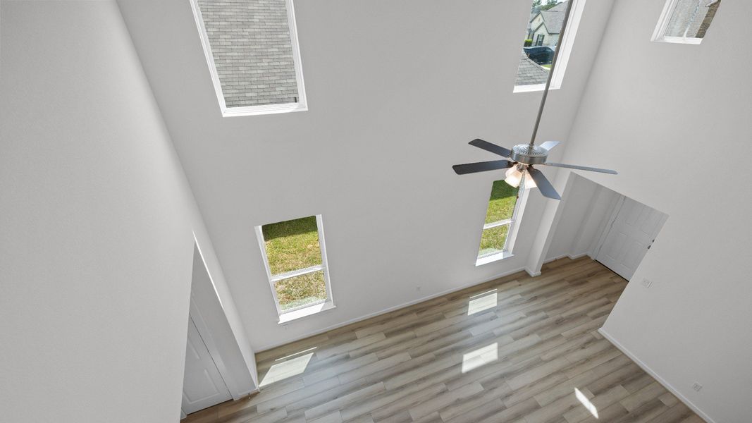 Furnished interior view inside a new home in Cielo, Conroe (Image 18).