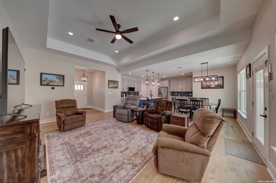 Furnished interior view inside a new home in , Kerrville (Image 9).