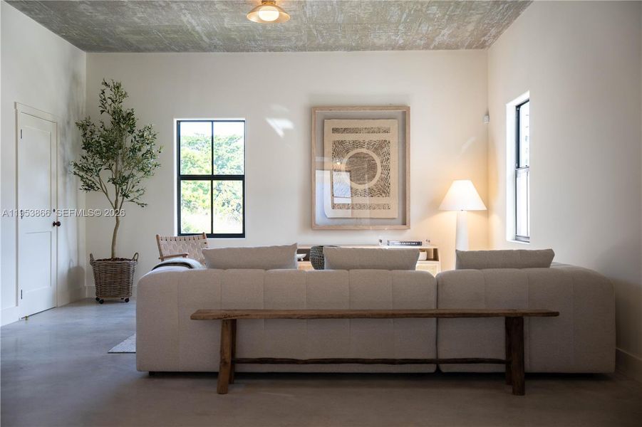 Furnished interior view inside a new home in , Miami (Image 7).