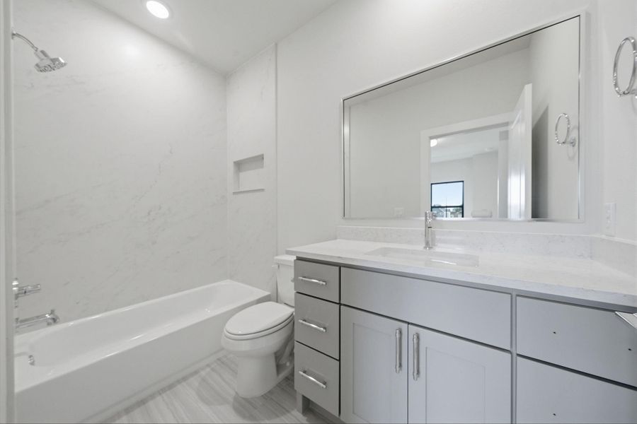 Furnished interior view inside a new home in Spring Valley Creek, Houston (Image 16).