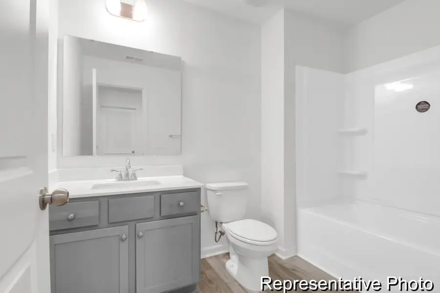 Furnished interior view inside a new home in Homecoming, Ravenel (Image 21). Furnished interior view inside a new home in Homecoming, Ravenel (Image 21).