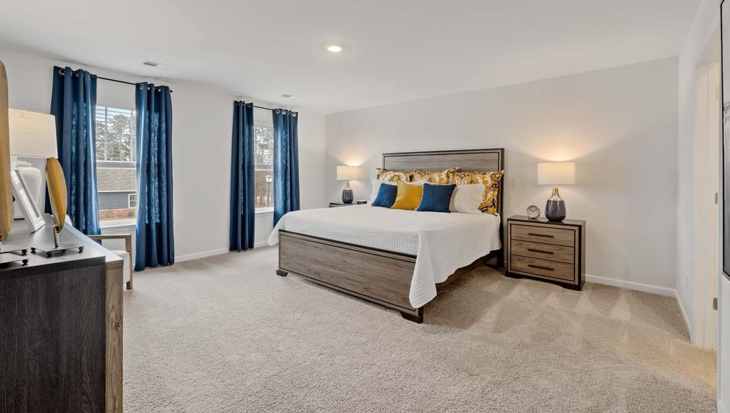 Furnished interior view inside a new home in Bentley Park, Greenwood (Image 29).