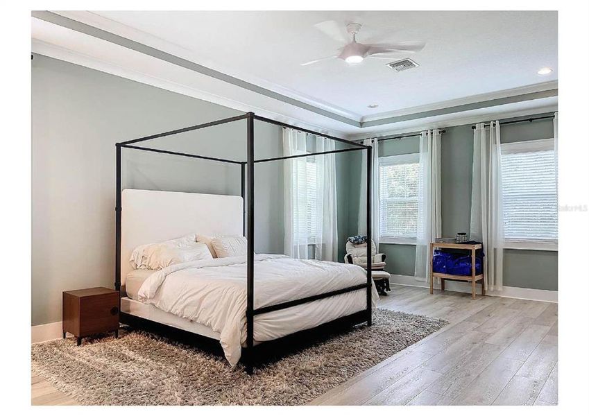 Furnished interior view inside a new home in Sunset Estates, Lutz (Image 10).