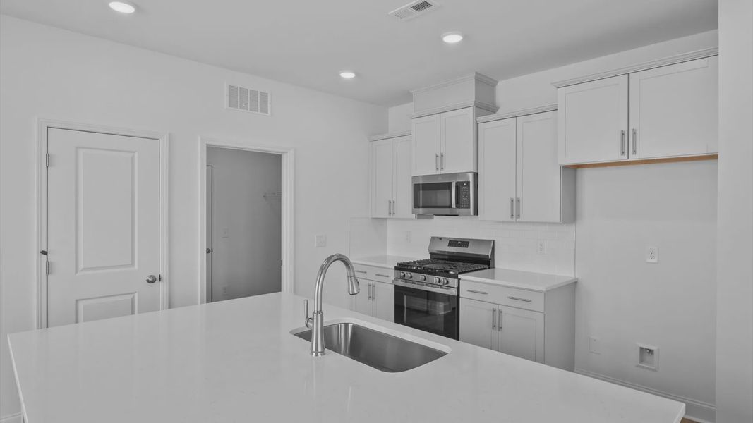 Furnished interior view inside a new home in Essex Village, Franklinton (Image 10).