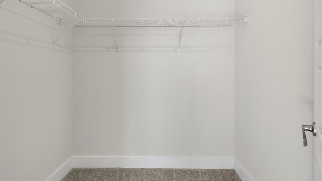 Representative unfurnished interior of a home built from the Wren by D.R. Horton in Sidbury Station, Castle Hayne (Image 44).